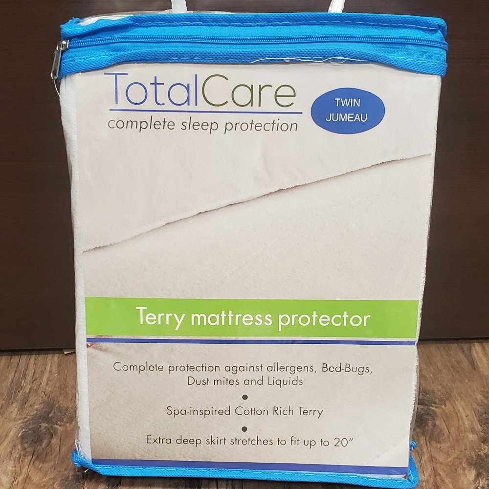 Terry Cotton Mattress Protector